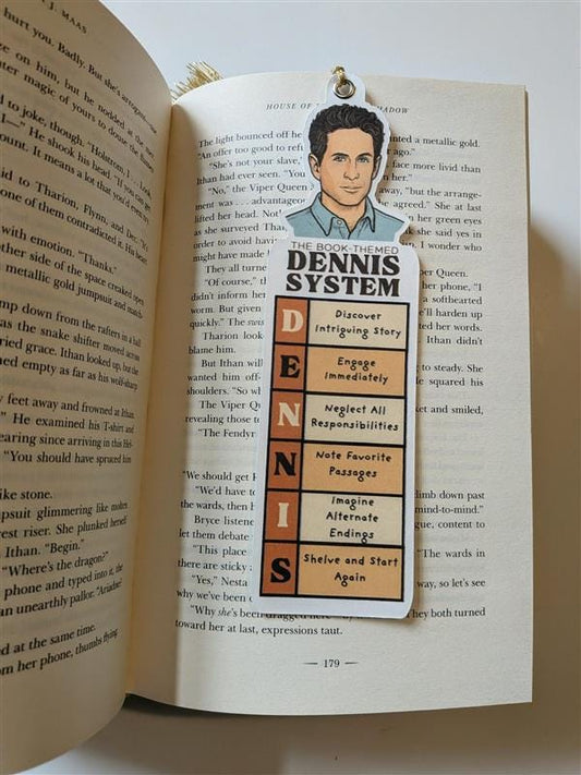 Always Sunny Bookmark: Dennis System Fan Art, Funny Gift