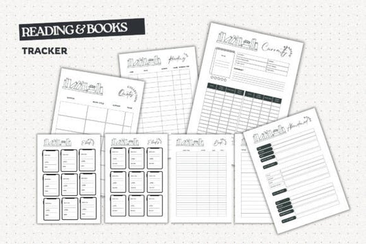 FREE Reading Planner — A5 Size (Printable PDF)