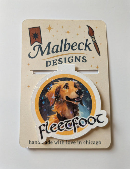 Fleetfoot Magnetic Bookmark – Throne of Glass Fantasy Gift