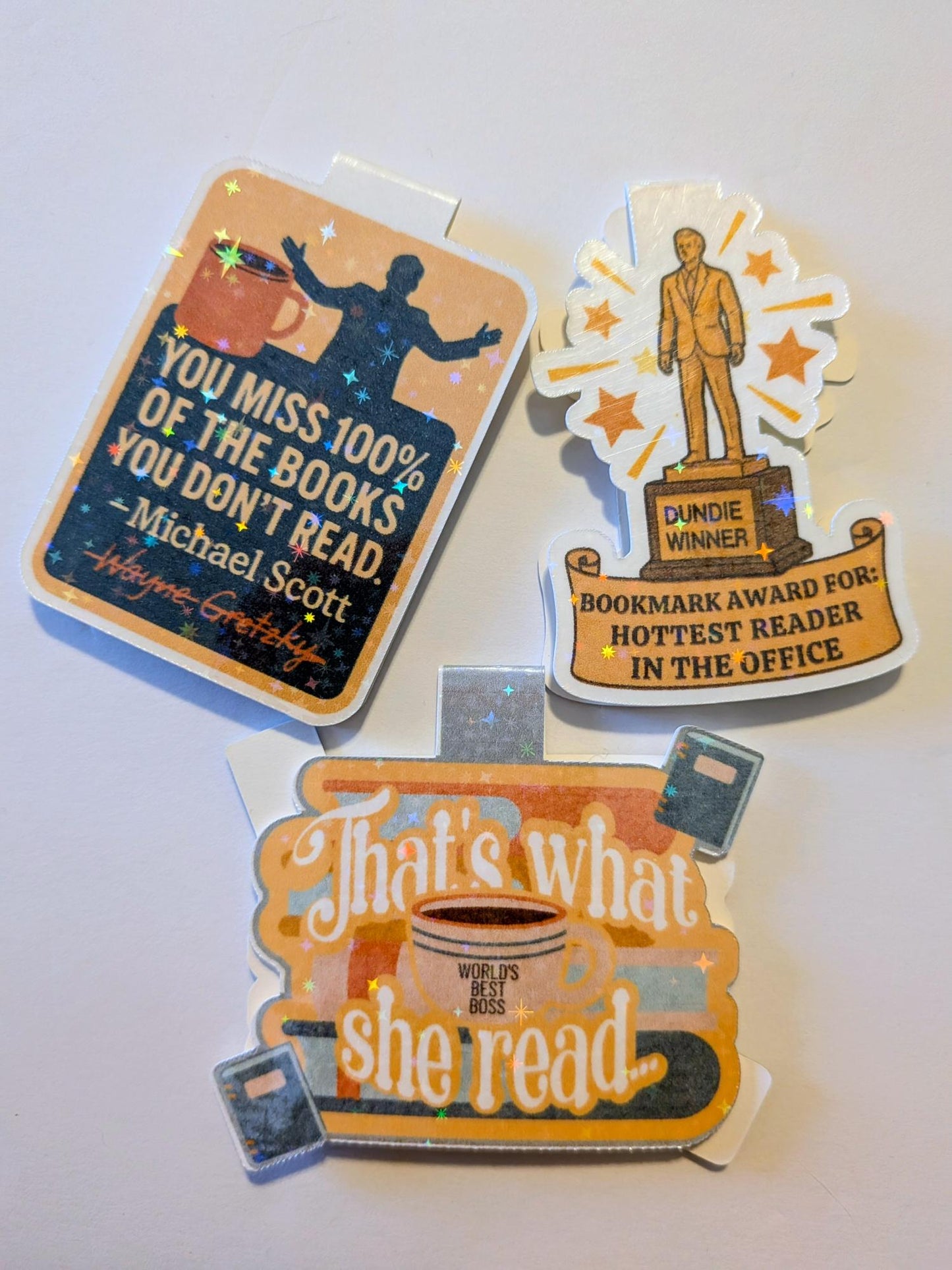 The Office Inspired Magnetic Bookmark Set, That's What She Read