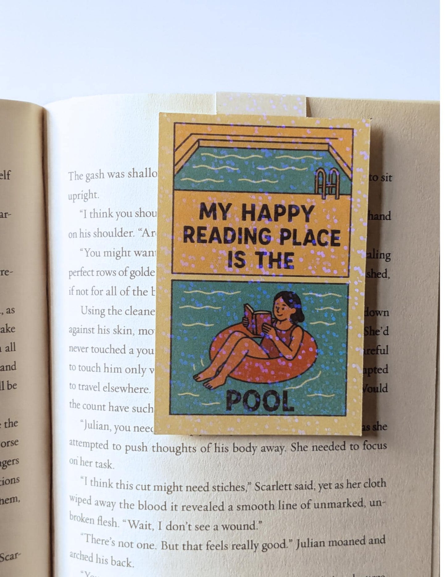 Hand-Drawn Bookmarks – Pool & Barn Reading Gifts
