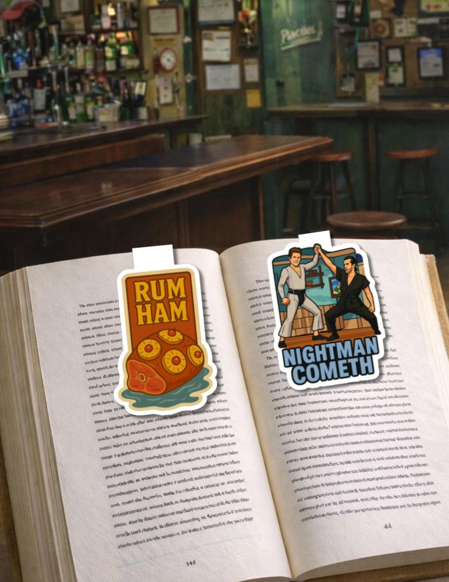 Always Sunny Inspired Magnetic Bookmarks | Funny TV Show Bookmarks