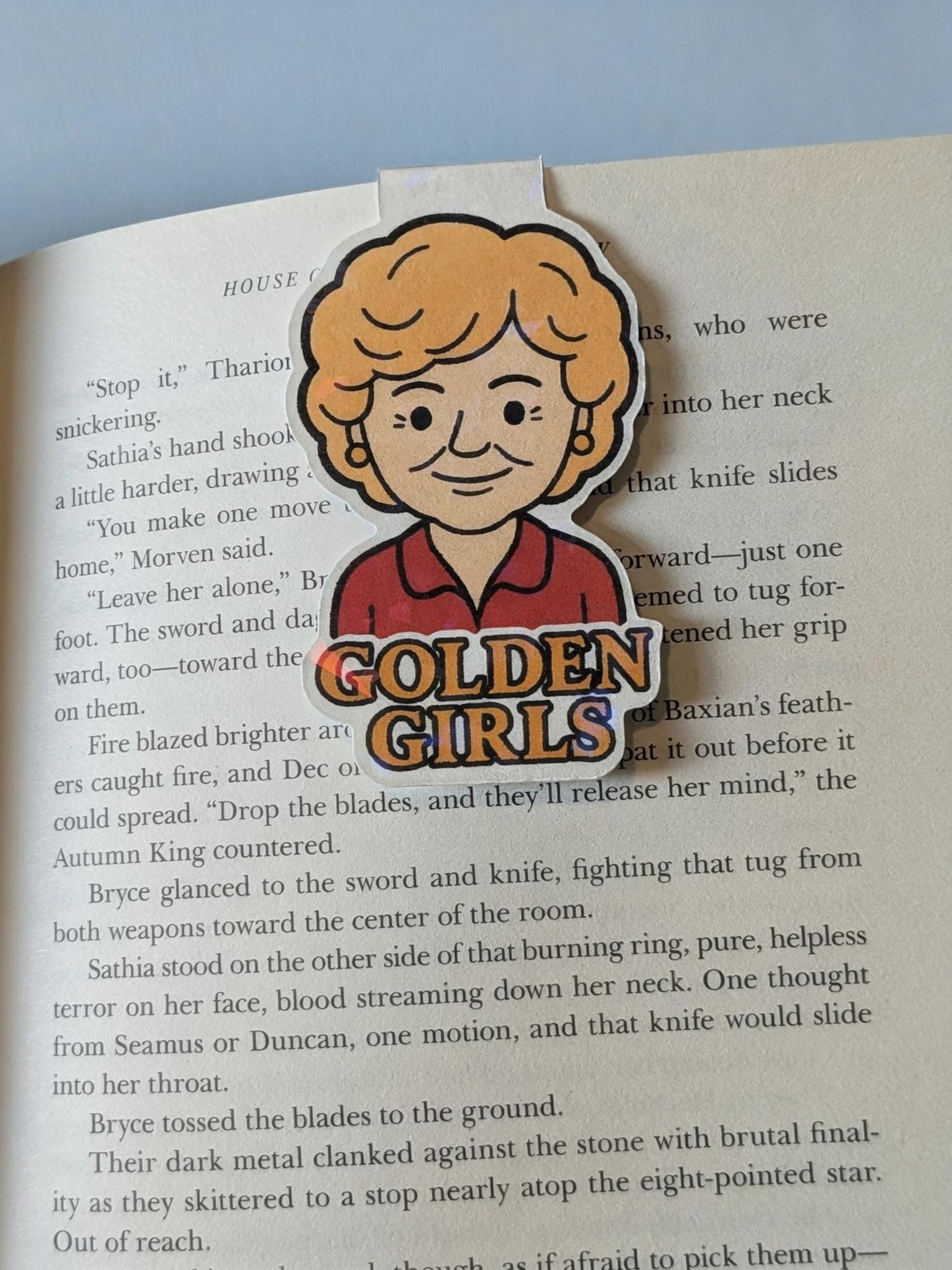 Golden Girls Magnetic Bookmarks | Quotes & Portraits | Dorothy, Blanche, Rose, Sophia