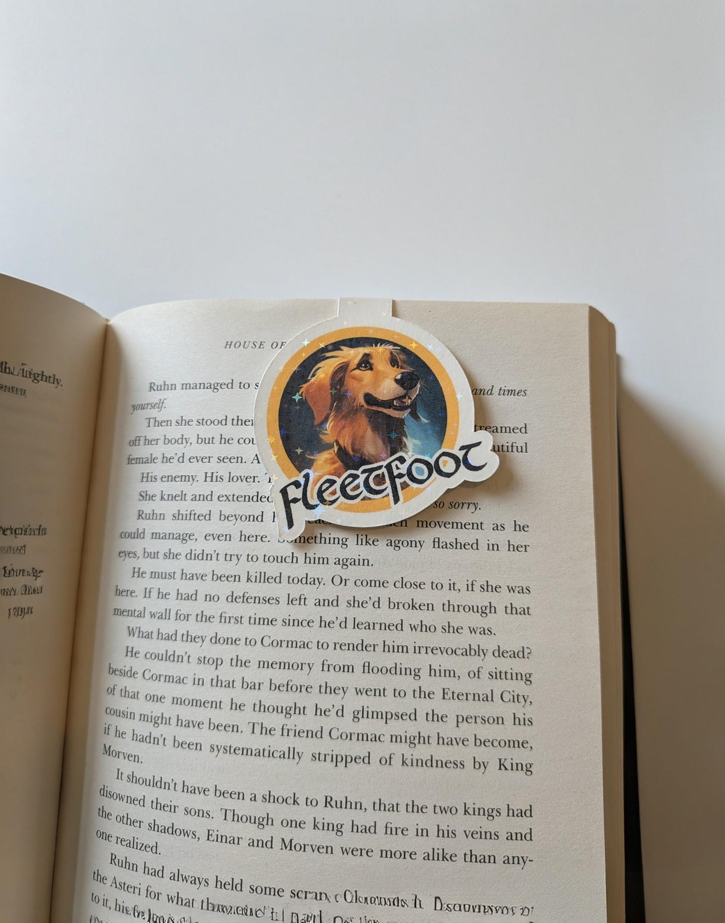 Fleetfoot Magnetic Bookmark – Throne of Glass Fantasy Gift