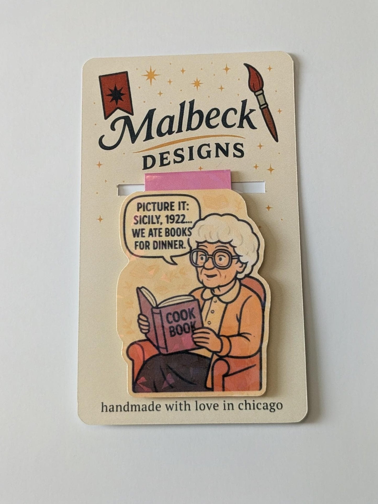 Golden Girls Magnetic Bookmarks | Quotes & Portraits | Dorothy, Blanche, Rose, Sophia
